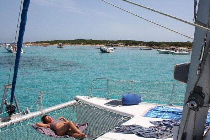 2-Catamaran tour from Cannigione to the Maddalena Archipelago - Budelli and the protected Pink Beach