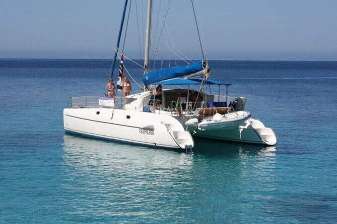 2-Catamaran tour from Cannigione to the Maddalena Archipelago - The Port of the Madonna, a natural swimming pool