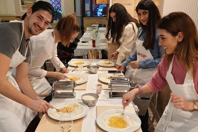 2-in-1 Pasta and Tiramisu Cooking Masterclass in Rome - The chefs shape the mood