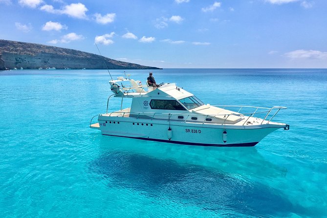 7 hours Boat trip to Lampedusa lunch, SUP and Snorkeling - Swimming, SUP, and snorkeling without a rushed schedule