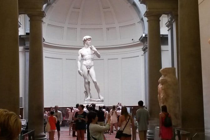 Accademia Gallery: Michelangelo's David and High Renaissance Art - The audio guide question