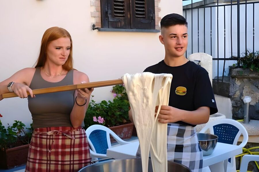 Amalfi Coast: Make Fresh Pasta, Mozzarella, & Tiramisù - Turning fresh milk into mozzarella