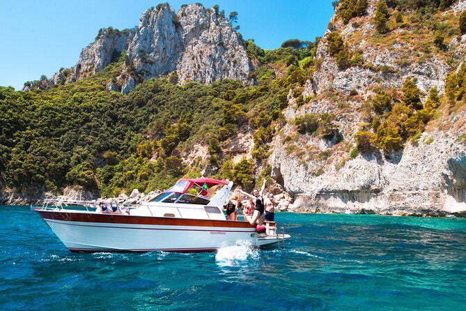 Amalfi & Positano Boat Experience with Free Time & Transfer - Li Galli, the first swim stop