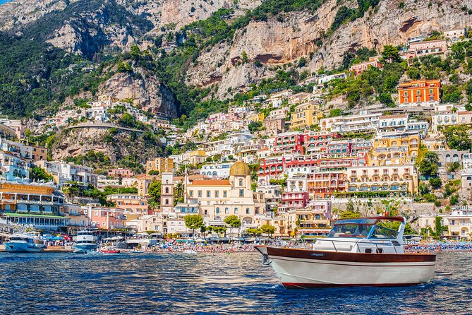 Amalfi & Positano Boat Experience with Free Time & Transfer - Positano in 90 minutes