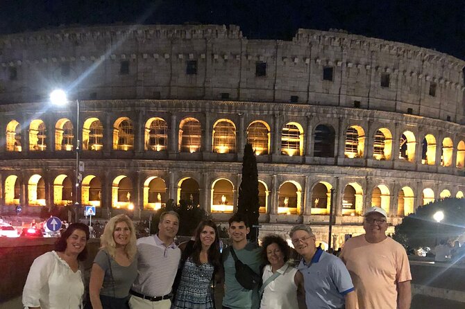 Ancient Rome at Twilight Walking Tour - Ending in front of the Colosseum