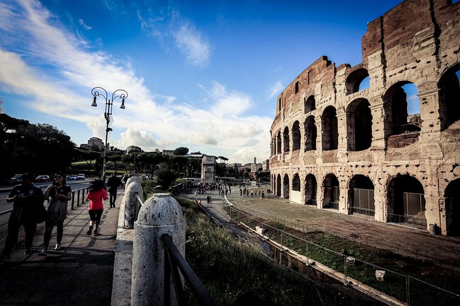 Ancient Rome Guided Tour: Colosseum, Forum and Palatine & Pick Up - Entering the Colosseum for about an hour