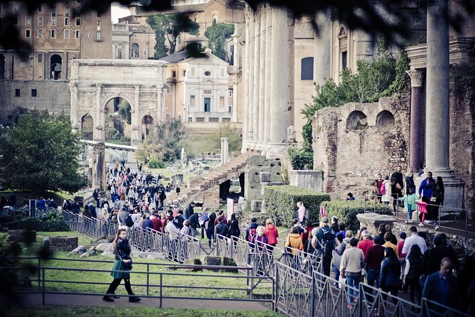 Ancient Rome Guided Tour: Colosseum, Forum and Palatine & Pick Up - Seeing the Roman Forum as a working city