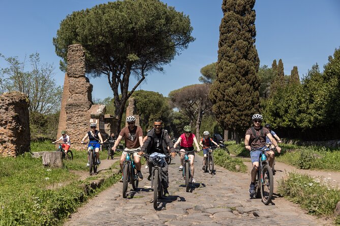 Appian Way & Aqueducts small group e-bike tour(catacombs & food) - Villa di Massenzio and the first ancient ruins