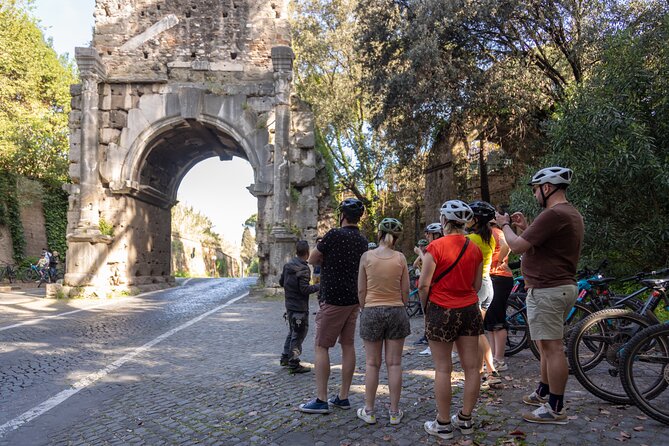 Appian Way & Aqueducts small group e-bike tour(catacombs & food) - Lunch at Fonte Acqua Egeria