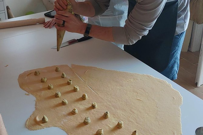 Authentic Cooking with Locals: Meal, Wine & Scenic Views - Wine, aperitif, and the first lesson