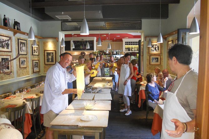 Authentic Roman Cooking Class & Market Experience - The sit-down lunch and wine pairing