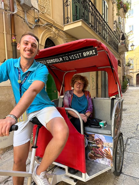 Bari: Old Town Guided Eco-Friendly Rickshaw Tour - Focaccia and the taste of Bari