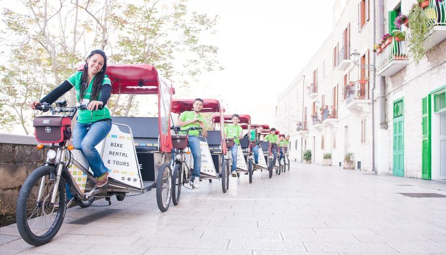 Bari: Old Town Guided Eco-Friendly Rickshaw Tour - From old lanes to Bari’s seafront