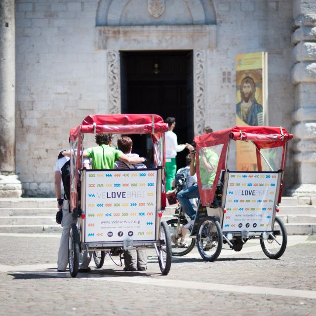 Bari: Old Town Guided Eco-Friendly Rickshaw Tour - Guides make or break the ninety minutes