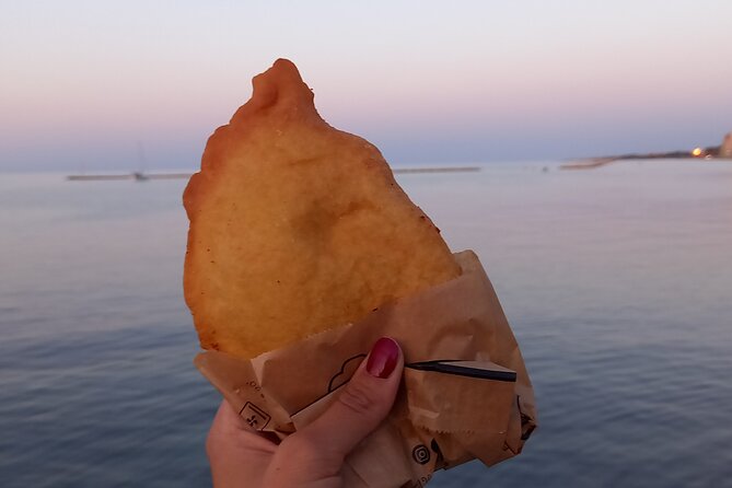 Bari’s Ultimate Street Food Tour - Small Group by Do Eat Better - Focaccia barese beside San Sabino Cathedral