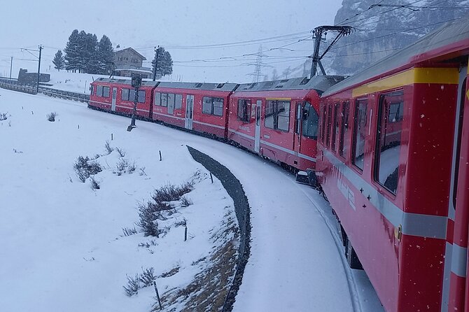 Bernina Red Train, Swiss Alps & St Moritz From Milan - Private tour or standard group outing?