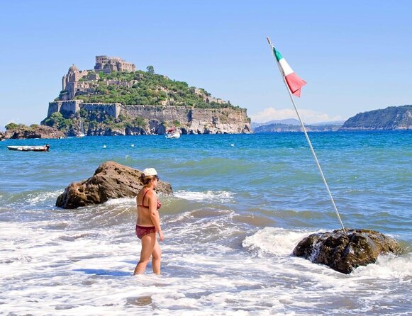 Boat excursion with lunch on board to discover Ischia - Lunch near San Pancrazio and the Green Grotto