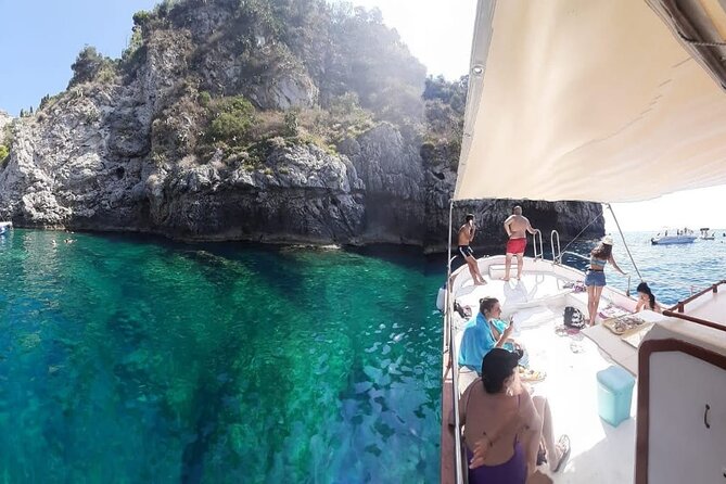 Boat tour Giardini Naxos Taormina Isola Bella Blue Grotto - Why this coast is best seen from the sea