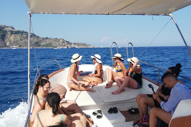 Boat tour Giardini Naxos Taormina Isola Bella Blue Grotto - The Blue Grotto and the cave question