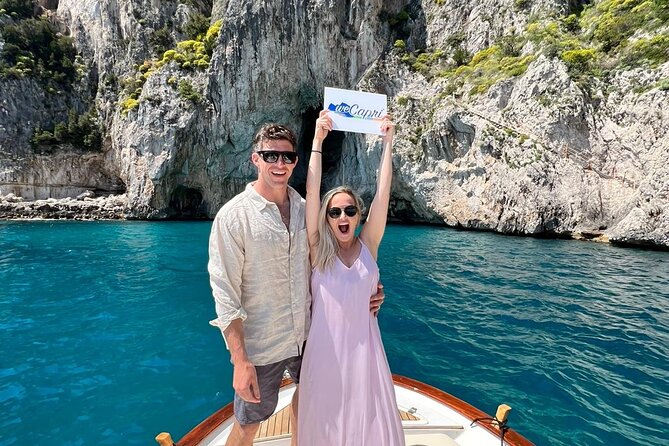 Boat Tour in Capri Italy - The Blue Grotto is an option, not a promise
