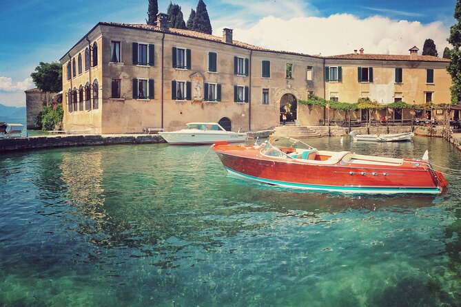 Boat Tour of Isola del Garda - The Grotte di Catullo from the lake