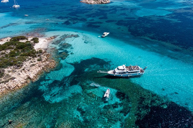 Boat trip La Maddalena Archipelago - Departure from Palau - The final stop on La Maddalena island