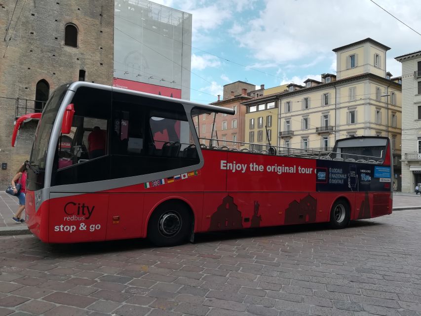 Bologna: Open Bus City Tour and Local Food Tasting - The food portion: useful vouchers, limited food tour