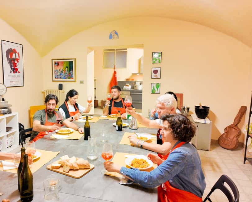 Bologna: Pasta Tagliatelle Ragu Cooking Class with Spritz - Price, timing, and practical details