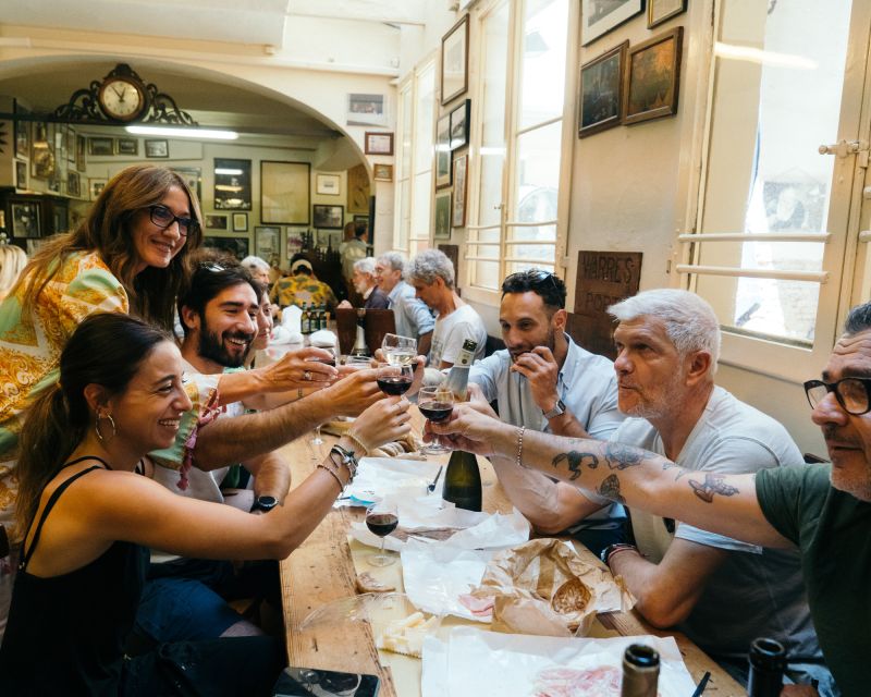Bologna: Walking Food Tour with a Local Guide - Mortadella, cheeses, bread, and local wine at Osteria del Sole