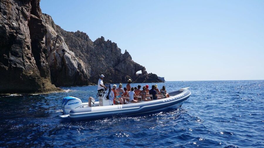 Buggerru: Half-Day Dinghy Tour of the Sardinian South Coast - Cala Domestica swimming stop