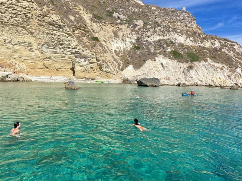 Cagliari: Boat Tour with 4 Swim Stops, Snorkeling & Prosecco - Swimming, snorkeling, and sea life