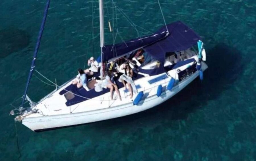 Cagliari: Sailing Tour with 4 Stops, Snorkeling and Prosecco - Cala Fighera is a short, scenic water break