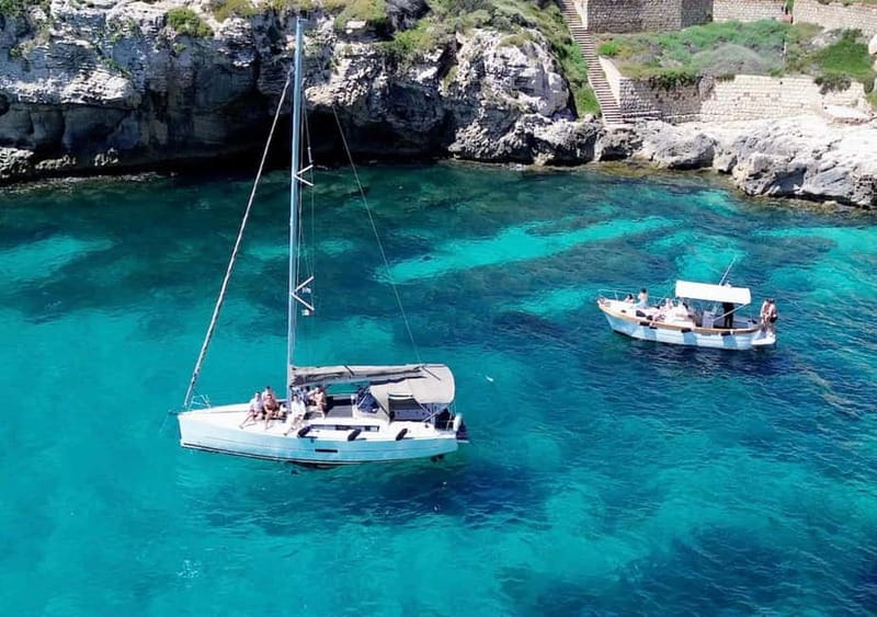 Cagliari: Sailing Tour with 4 Stops, Snorkeling and Prosecco - Cala Bernat offers the first coastal glimpse