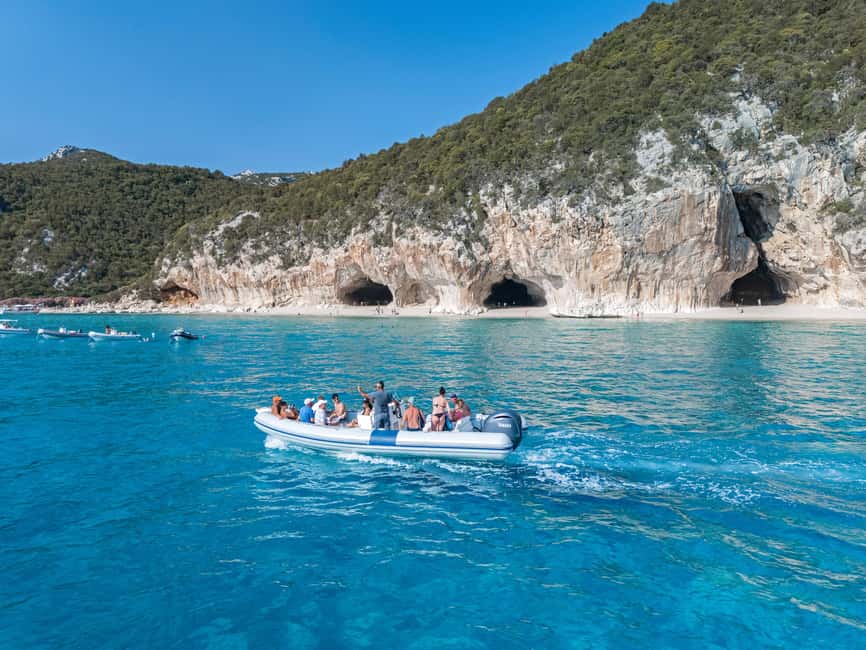 Cala Gonone: Gulf of Orosei Dinghy Cruise with Swim Stops - What the €100 price really includes