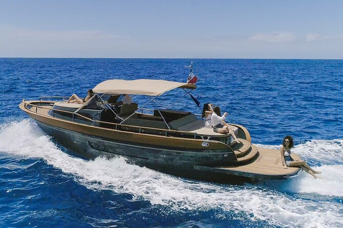 Capri Boat Tour from Naples – Small Group, Swim & Relax - Swimming at Marina Piccola