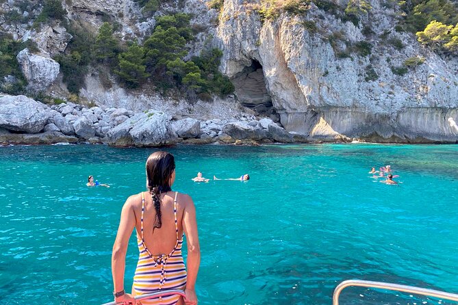 Capri Boat Tour with Optional Blue Grotto Visit from Sorrento - Four Hours to Explore Capri