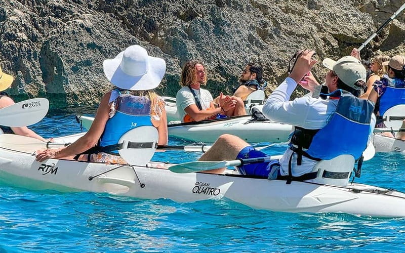 Capri: Caves and Beaches Kayaking Tour with GoPro Photos - The Cave of the Water and Roman Engineering