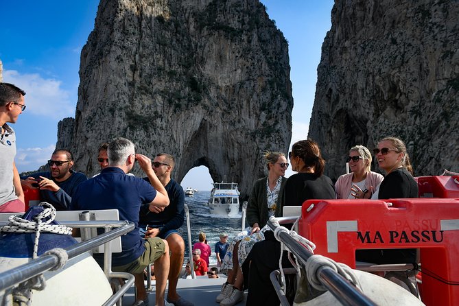 Capri Coast to Coast: Boat Tour with Optional Blue Grotto - The First Hour: Caves Along Capri’s Western Coast
