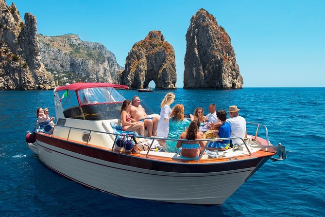 Capri Guided Boat Experience with Island Exploration and Transfer - Marina Grande, Capri’s main arrival point