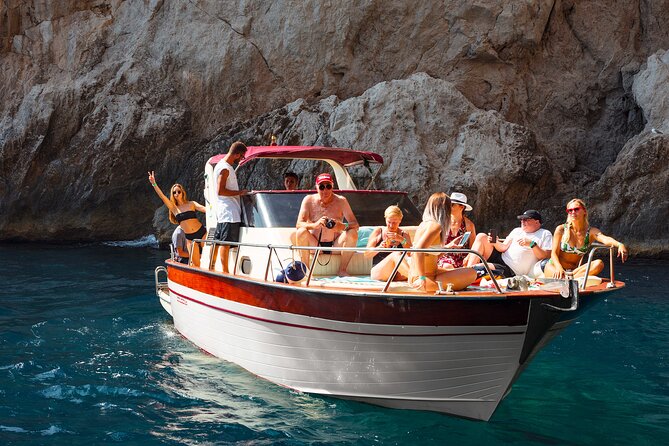 Capri Guided Boat Experience with Island Exploration and Transfer - Landing at Marina Piccola for four hours