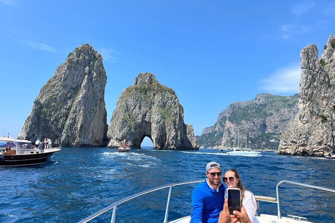 Capri in a Day All Inclusive Premium Boat Tour + City Visit - From Sorrento to Marina Grande