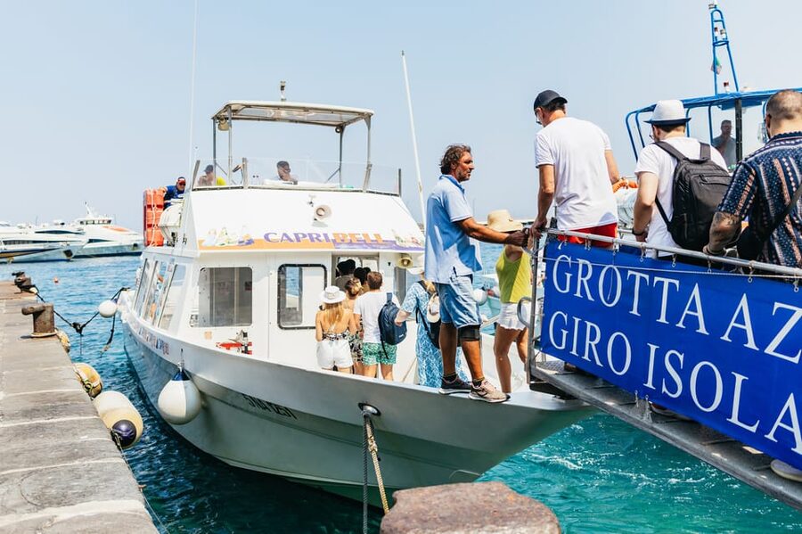 Capri: Island Boat Tour and Optional Blue Grotto Visit - The two-hour route around Capri’s coast