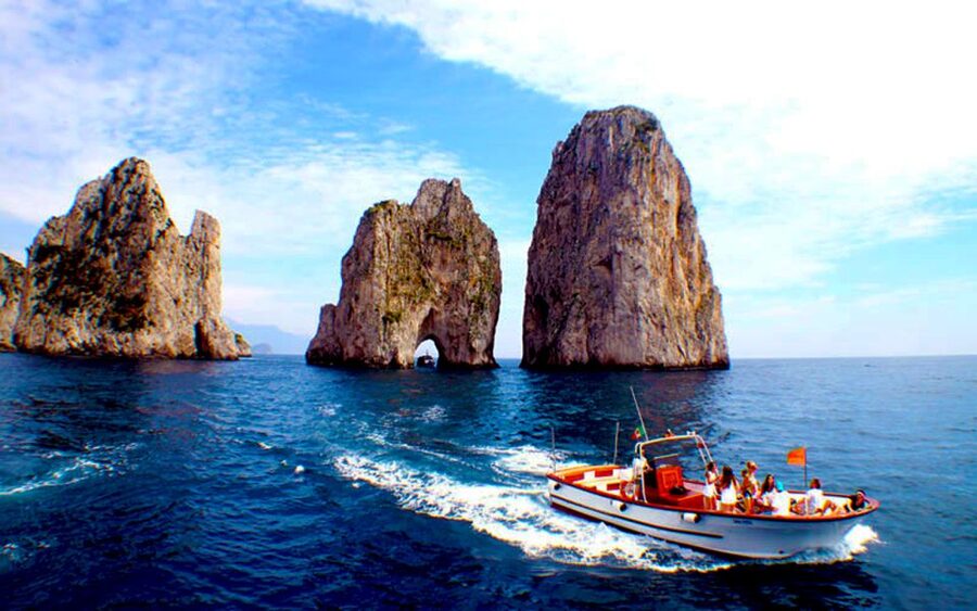 Capri: Island Boat Tour with Blue Grotto Stop - Capri from the sea: key points to know