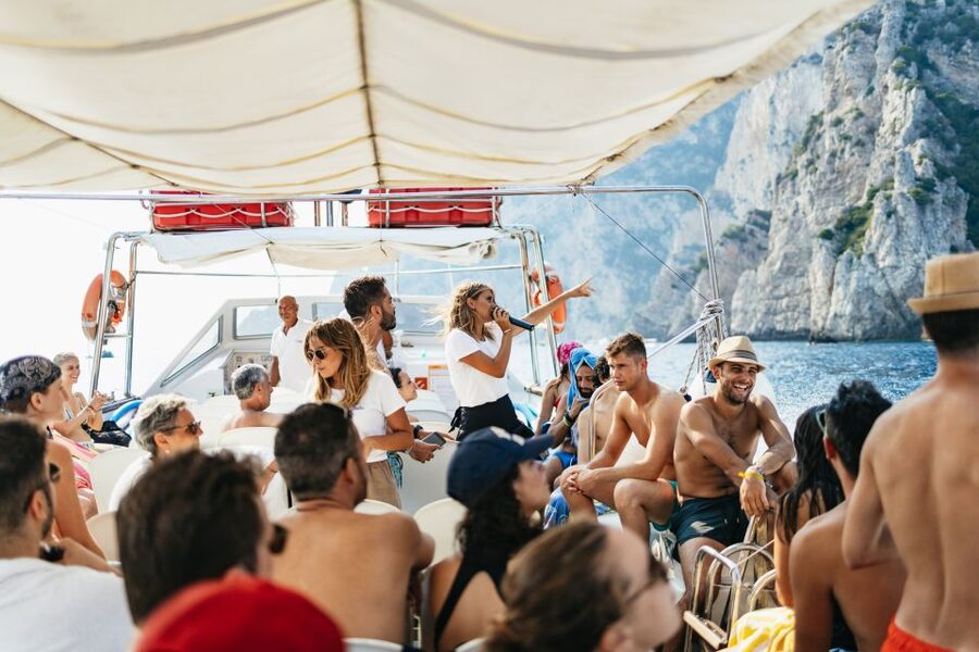 Capri: Island Boat Trip with Grottos - The Blue Grotto: beautiful, costly, and slow