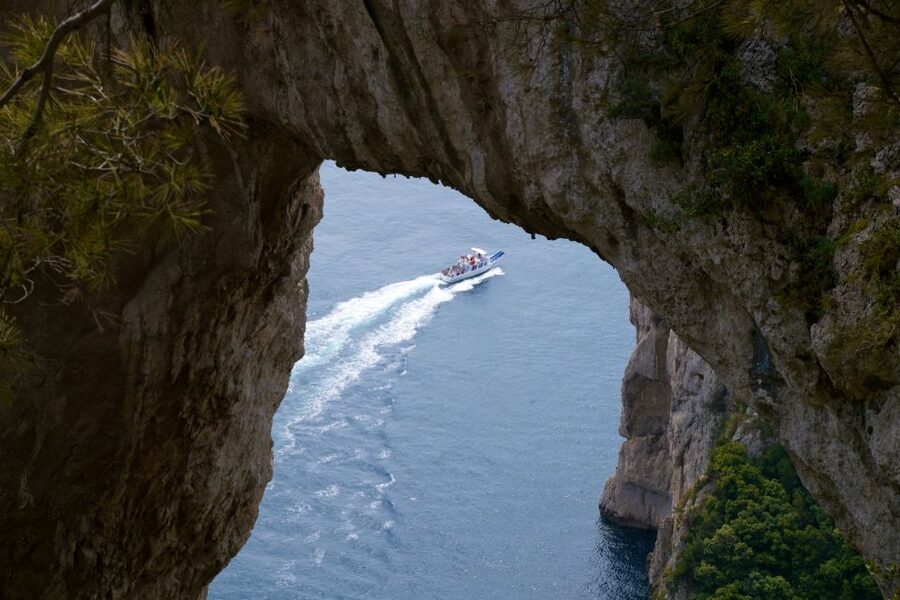 Capri: Island Sightseeing Tour with Blue Grotto Stop - Faraglioni, Natural Arch, and the White Grotto