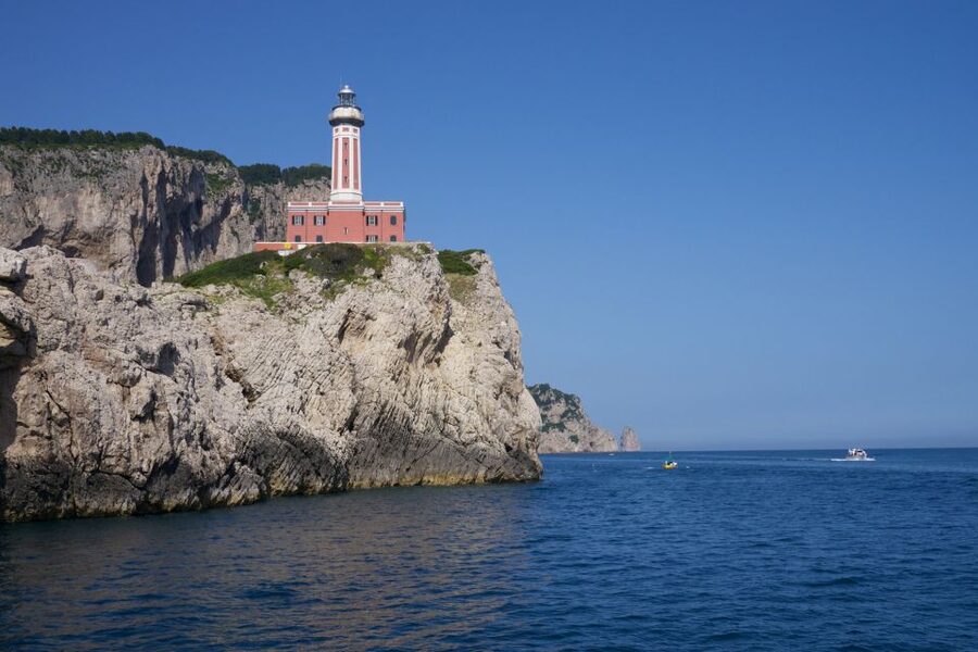 Capri: Island Sightseeing Tour with Blue Grotto Stop - Marina Piccola and the ride back