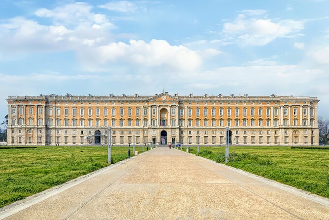 Caserta Royal Palace & Gardens Small Group Tour with Shuttle - Taking the shuttle into the royal gardens