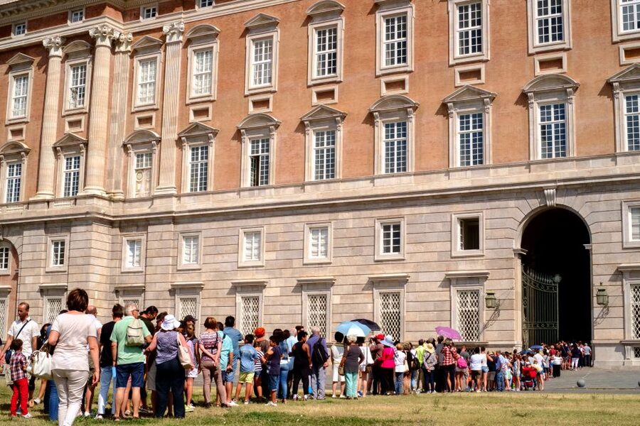 Caserta: Small-Group Royal Palace Tour - The Palatine Library and the palace as a center of learning