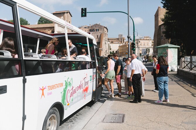 Catacombs Tour with Transfer – Optional Capuchin Crypt or Trevi - The ride to San Callisto