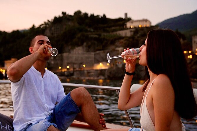 Cinque Terre Sunset Cruise with Aperitif from Monterosso - Riomaggiore: the final village on the coast